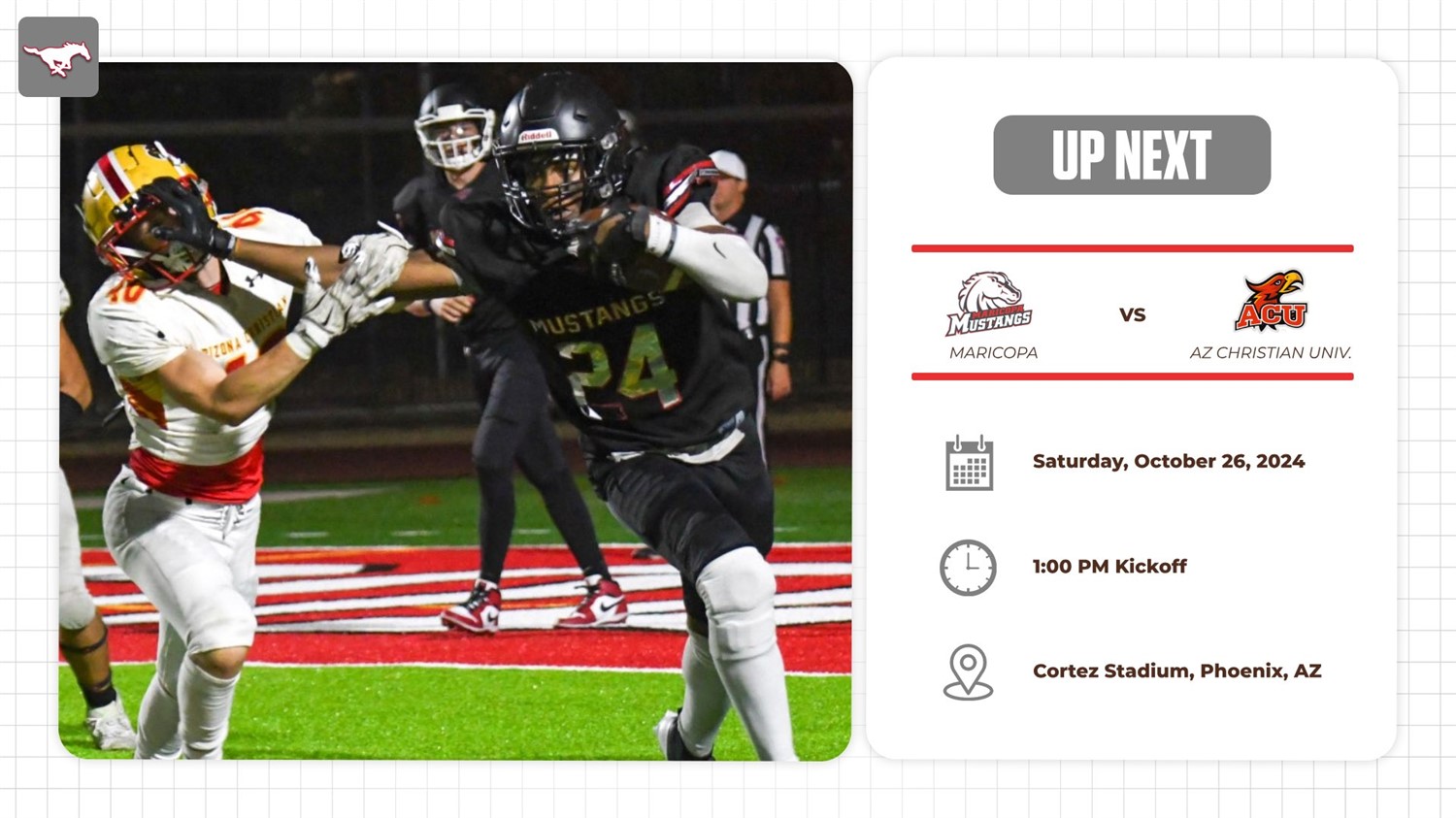 MARICOPA MUSTANGS vs AZ Christian University image