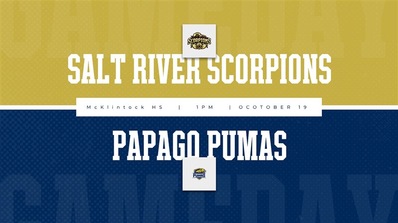 Get Information and buy tickets to Salt River Scorpions @ Papago Pumas HJCAC Junior College Football on Athletic Advancement Associati