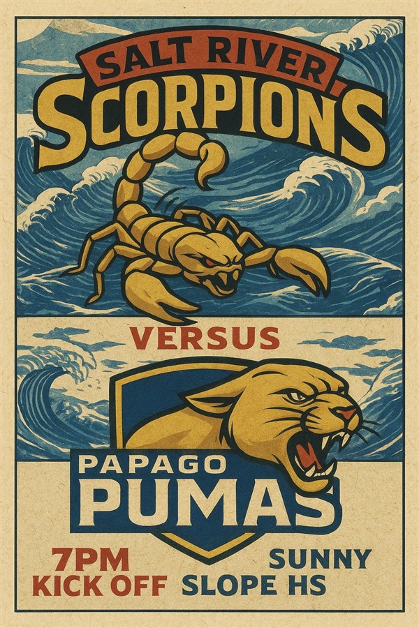 Salt River Scorpions vs Papago Pumas