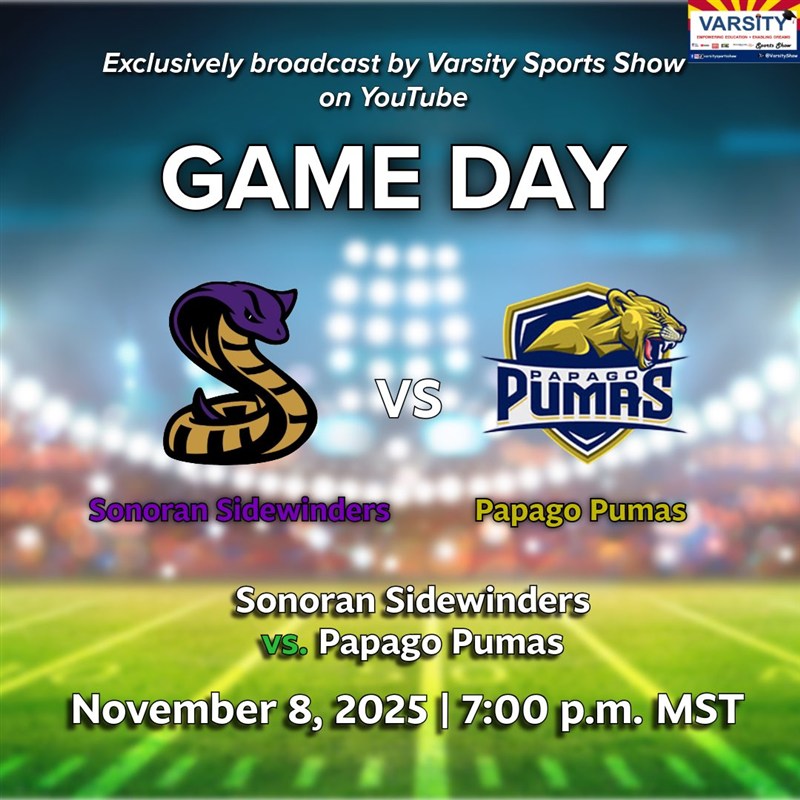 Sonoran Sidewinders @ Papago Pumas