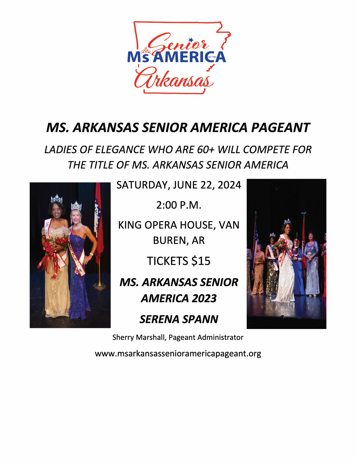 MS. Arkansas Senior America Pageant image