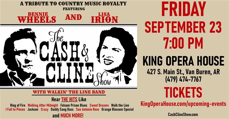 Get Information and buy tickets to Cash & Cline Bennie Wheels and Walkin