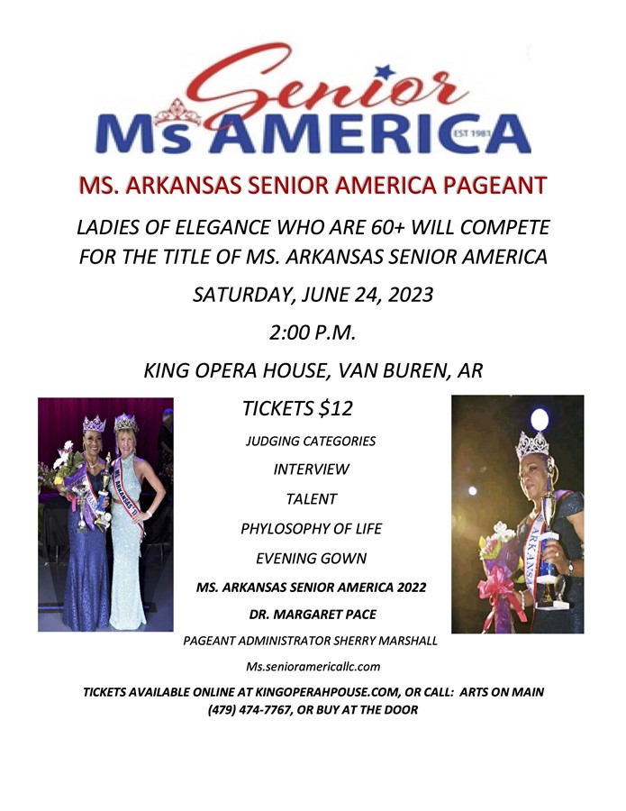 Ms. Arkansas Senior America Pageant