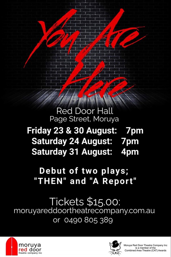 Get Information and buy tickets to You Are Here  on Moruya Red Door Theatre