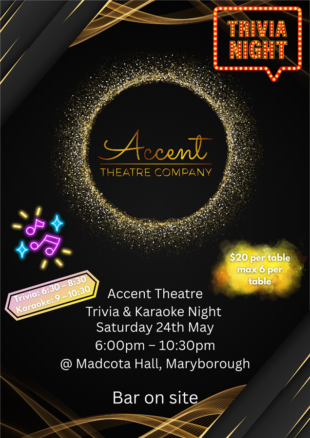 Get Information and buy tickets to Accent Trivia & Karaoke @ MADCOTA  on Accent theatre
