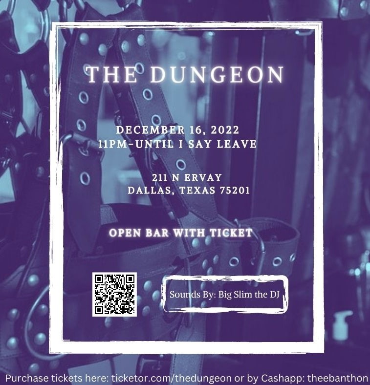 The Dungeon  on Dec 16, 23:00@Texas Social Club - Buy tickets and Get information on CONTINUE YOUR RESILIENCE. 