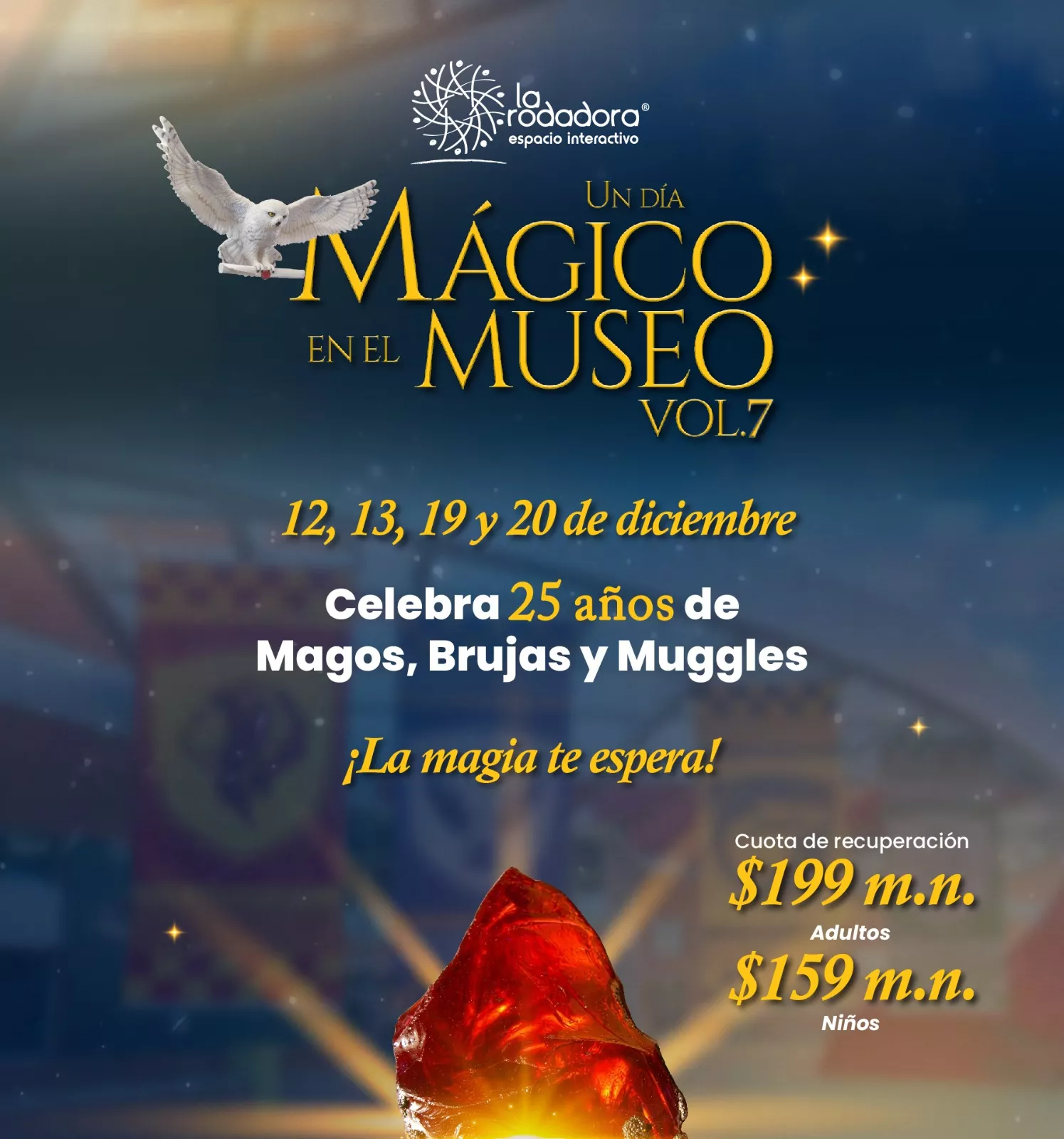 Obtener información y comprar entradas para Un Día Mágico en el Museo  en www.larodadora.org.