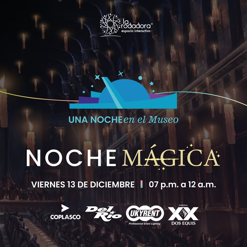 Obtener información y comprar entradas para Noche de Museo Noche Mágica en www.larodadora.org.