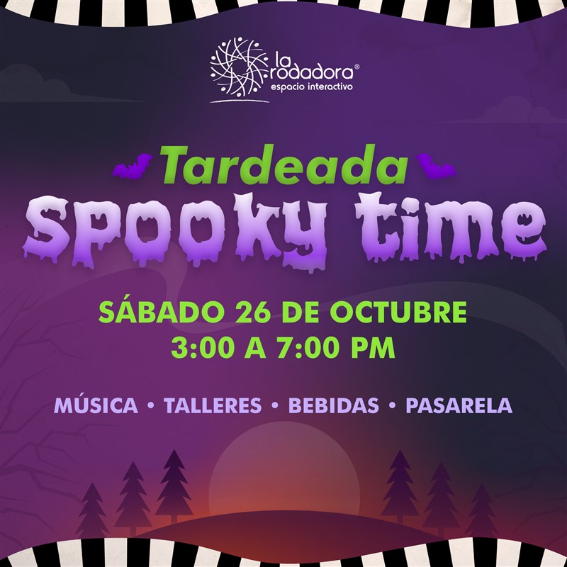 Get Information and buy tickets to Tardeada Rodadora Spooky Time on www.larodadora.org