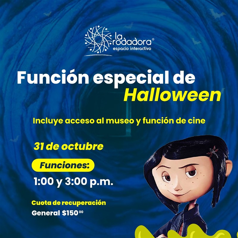 Acceso al museo + función de Coraline