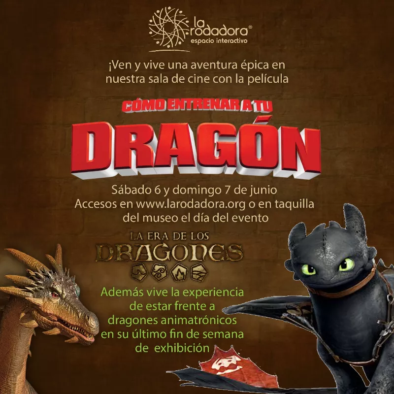 Función ¿Cómo entrenar a tu dragón?