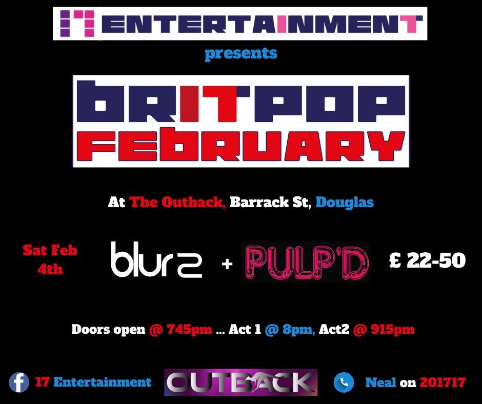Blur2 and Pulp'd ... BRITPOP February image