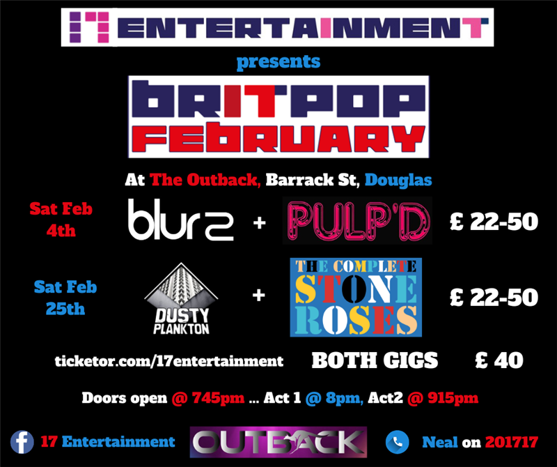 Get Information and buy tickets to BRITPOP February DOUBLE TICKET Blur / Pulp