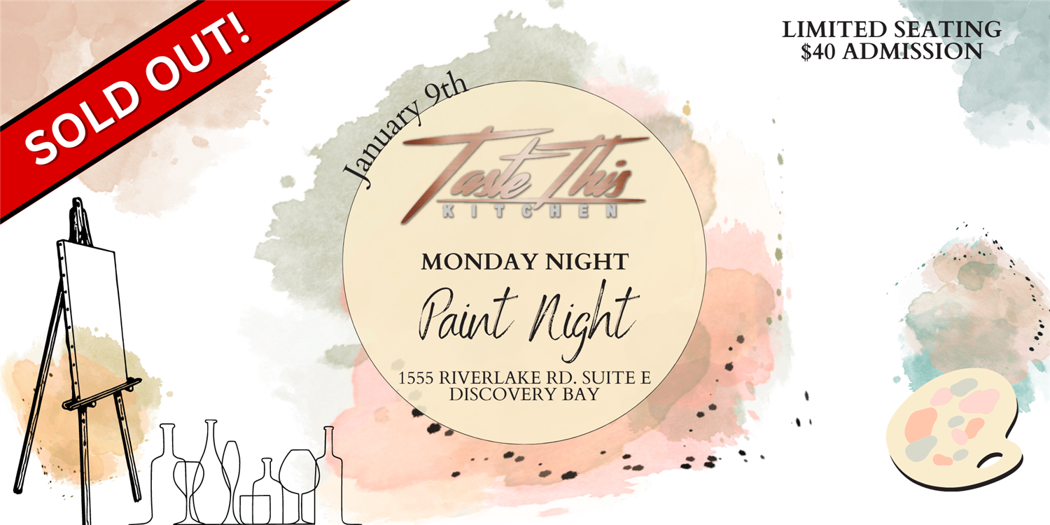 SOLD OUT - Monday Night Paint Night image