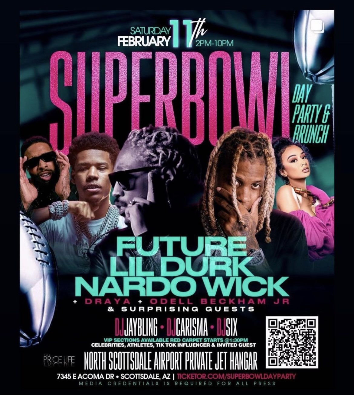 Future/Durk/Nardio  on Feb 11, 14:00@North Scottsdale Airport - Buy tickets and Get information on 5starfoster inc 
