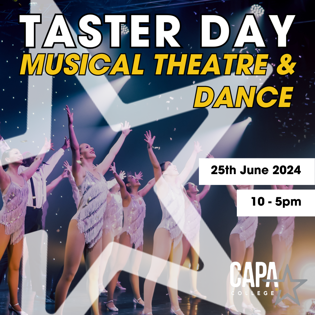 Year 10 Taster Day-MUSICAL THEATRE & DANCE  on jun. 25, 10:00@CAPA College - Compra entradas y obtén información enCAPA College capa.college