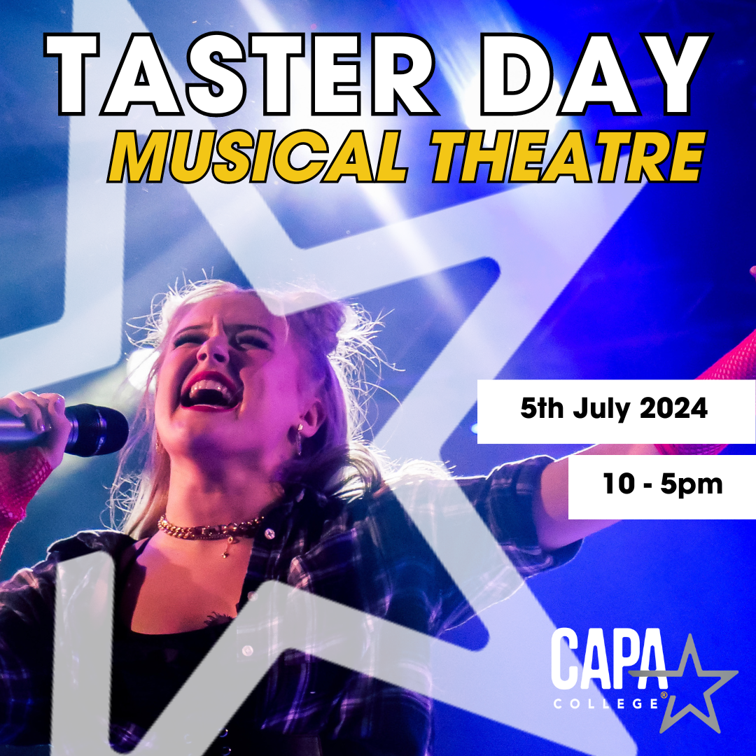 Year 10 Taster Day-MUSICAL THEATRE  on Jul 05, 10:00@CAPA College - Buy tickets and Get information on CAPA College capa.college