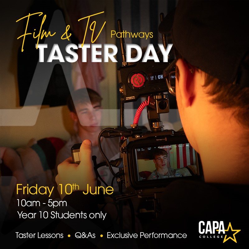 Year 10 Taster Day- FILM & TV