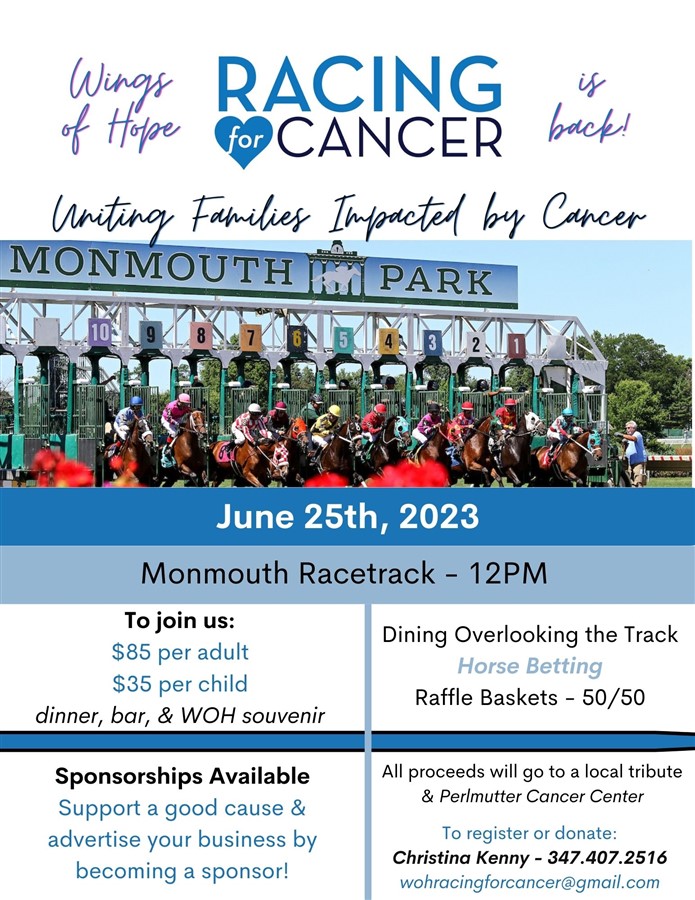 Get Information and buy tickets to WOH Racing for Cancer 2023  on WOH Racing for Cancer
