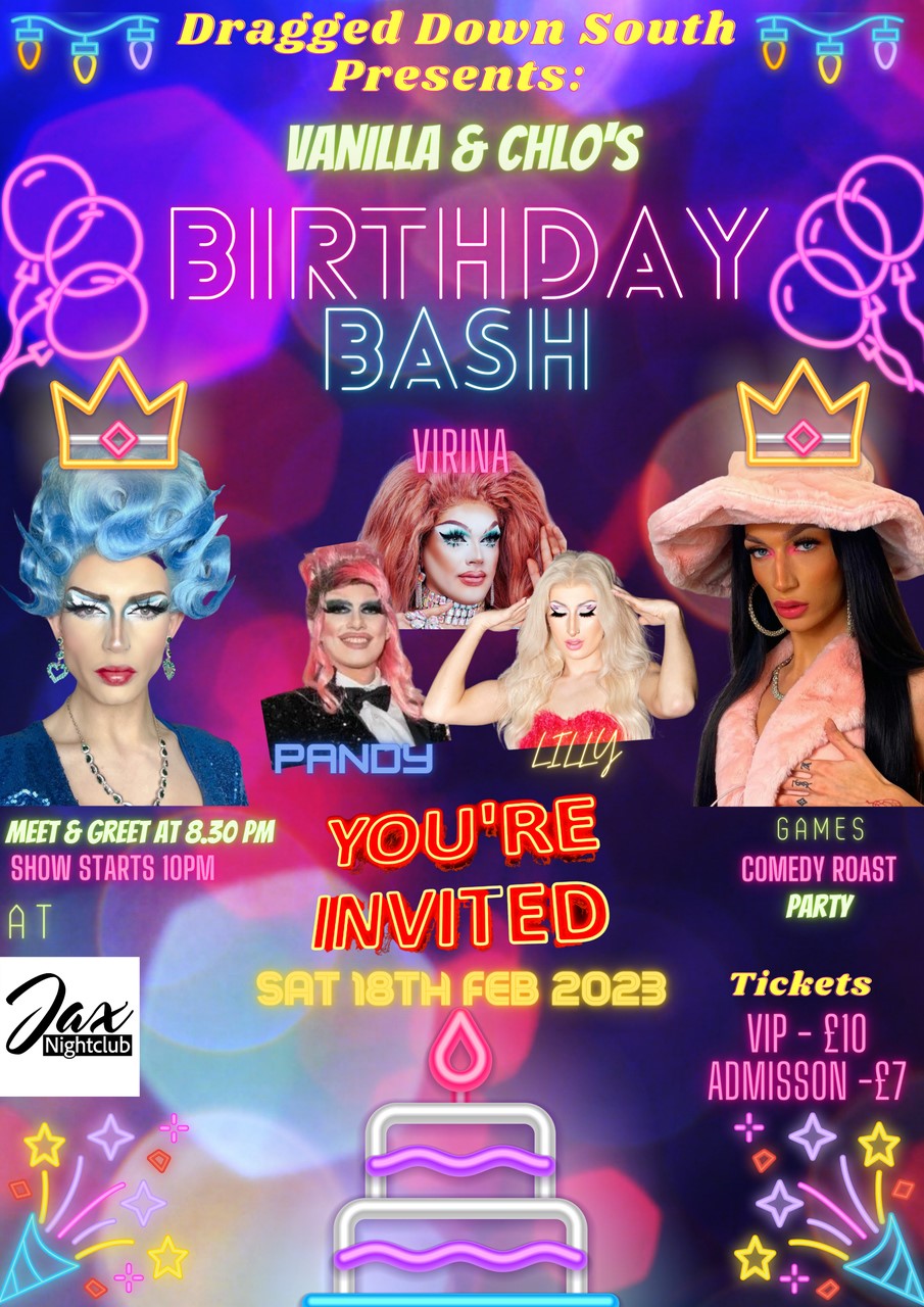 Dragged Down South Presents: Vanilla & Chlo's Birthday Bash image