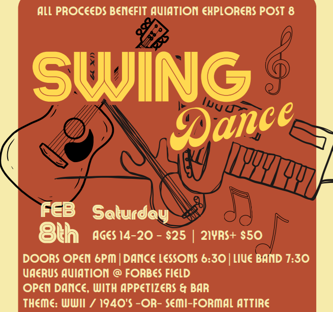 Aviation Explorer Squadron 8 - 2025 Swing Dance image