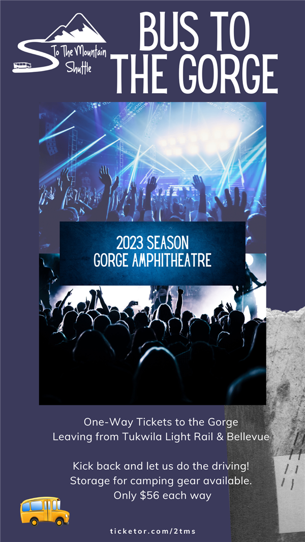 Concerts at the Gorge - Shuttle Bus