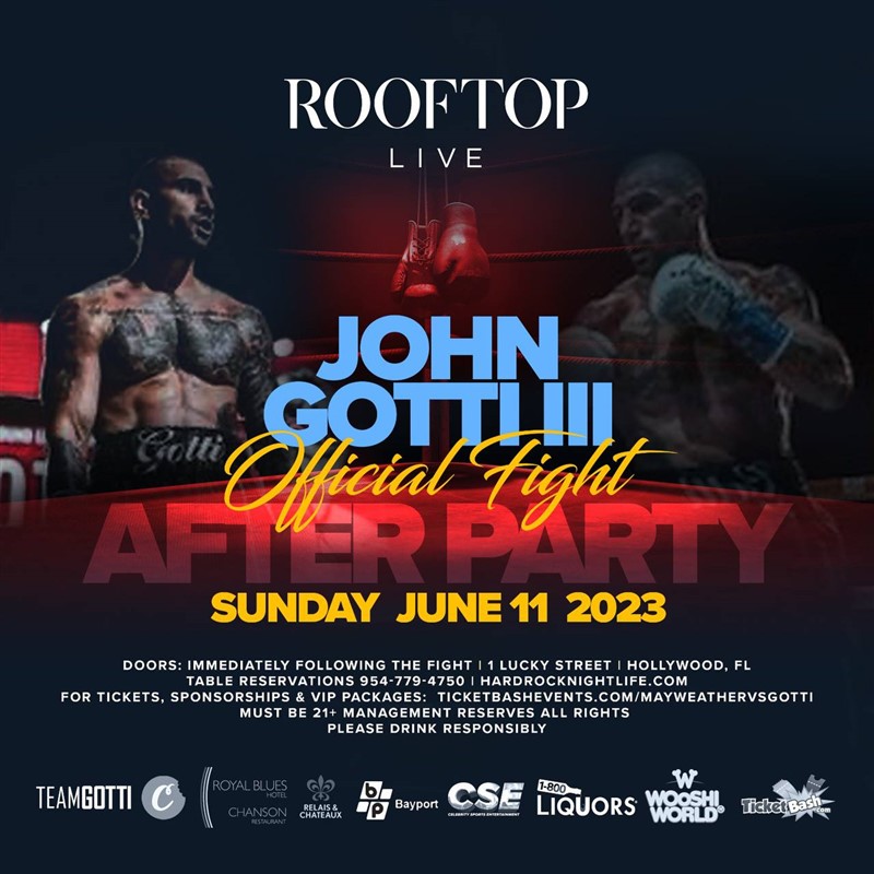 Mayweather vs John Gotti III After Party