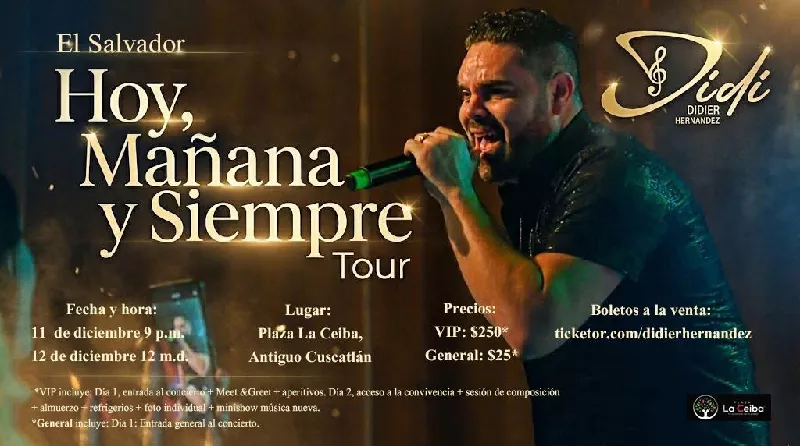 Didier Hernandez en El Salvador