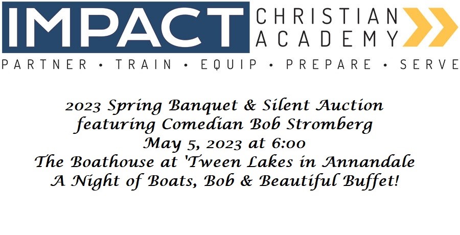 Impact Christian Academy Spring Banquet & Silent Auction image