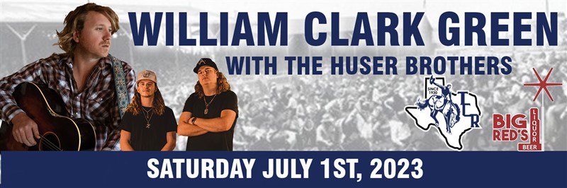 Get Information and buy tickets to William Clark Green with the Huser Brothers on ticketrodeo com