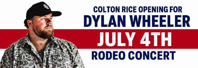 Saturday Rodeo Concert Dylan Wheeler