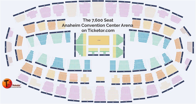 A Big Concert Assigned Seat Event In A Convention Center 7600 Seats Buy Tickets Anaheim Convention Center Calendar Of Events