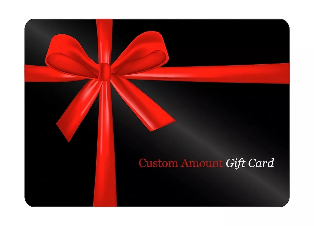 Custom Amount Gift Card