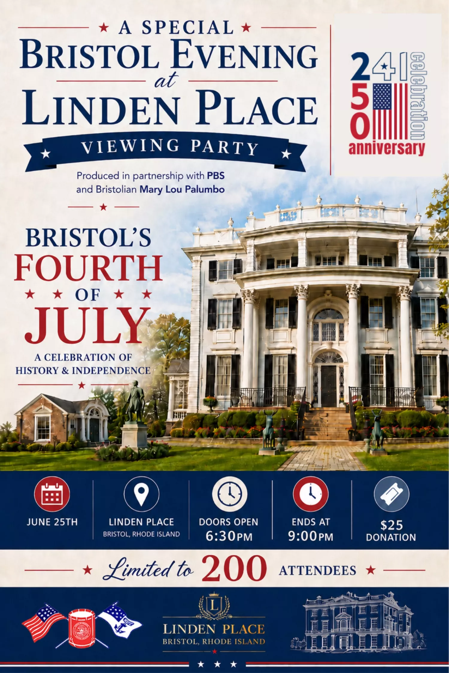 A Bristol Evening at Linden Place image