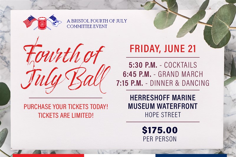 Get Information and buy tickets to 2024 Bristol Fourth of July Ball  on fourthofjulybristolri.com