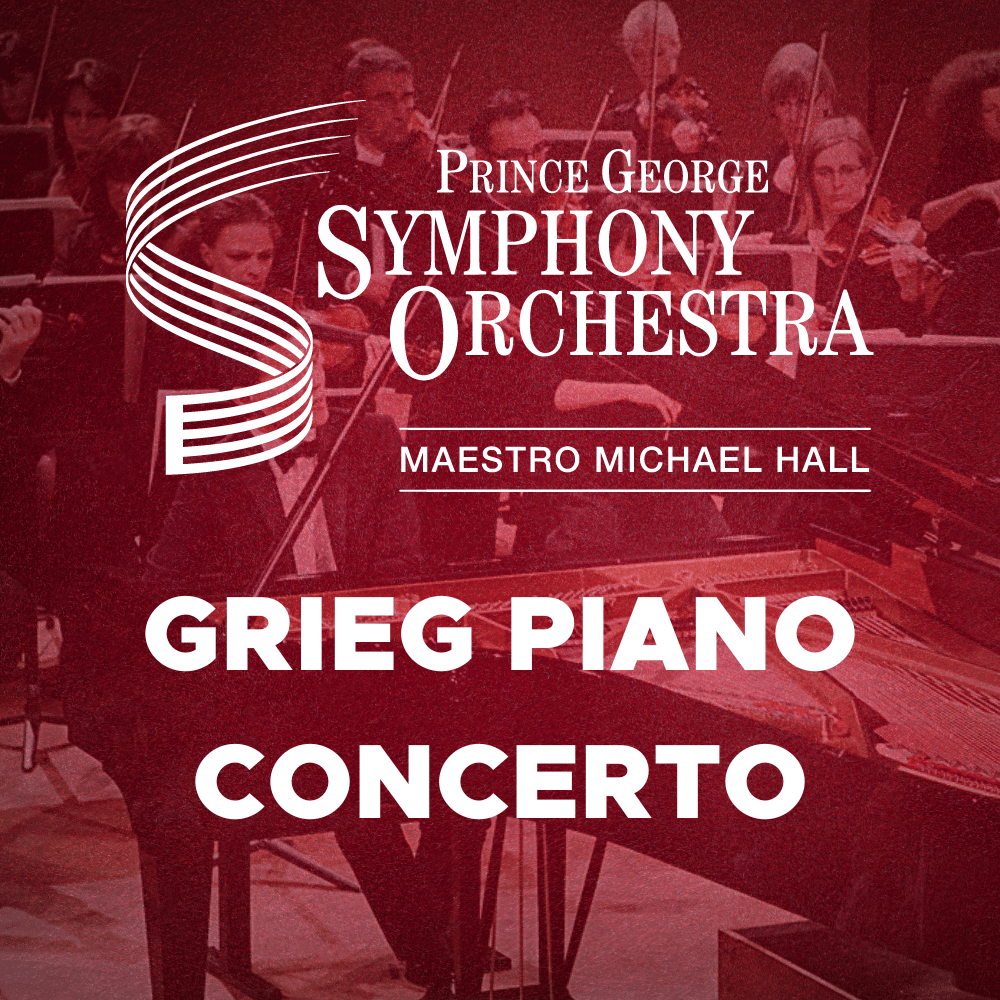 Grieg Piano Concerto MAINSTAGE #4 on Mar 09, 14:00@Vanier Hall 2024 - Pick a seat, Buy tickets and Get information on PGSO Tickets tickets.pgso.com