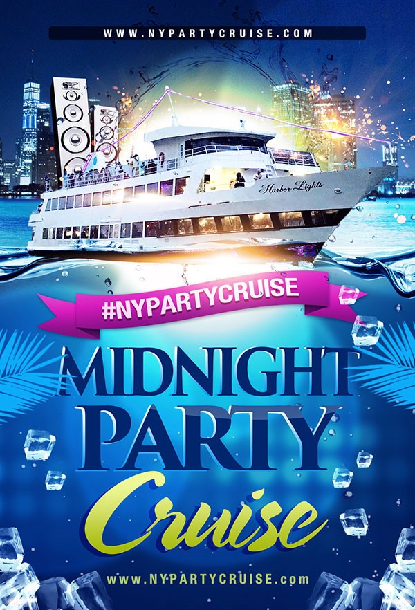 Friday Night Midnight Cruise - Harbor Lights Yacht #HipHop #Latin on Aug 18, 23:45@Harbor Lights Yacht - Buy tickets and Get information on NYPartyCruise 