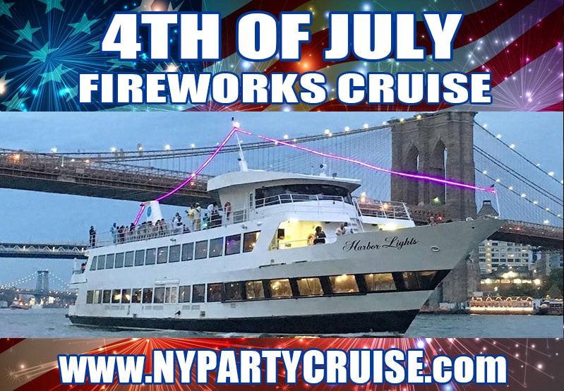4th of July Fireworks Cruise Open Bar, Food, & Macy's Fireworks on Jul 04, 19:00@Harbor Lights Yacht - Buy tickets and Get information on NYPartyCruise 
