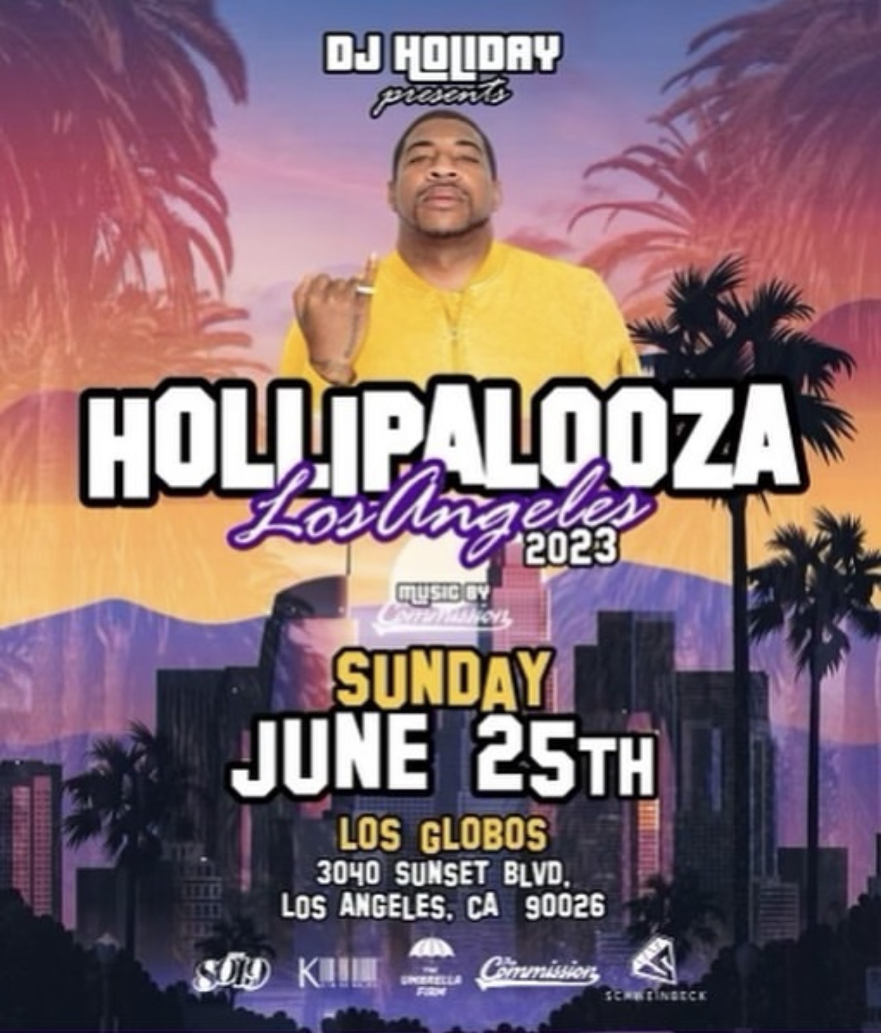 HOLLIPALOOZA WORLD TOUR LOS ANGELES, CALIFORNIA on Jun 25, 20:00@LOS GLOBOS - Buy tickets and Get information on TICKETS tickets.bhglabel.com