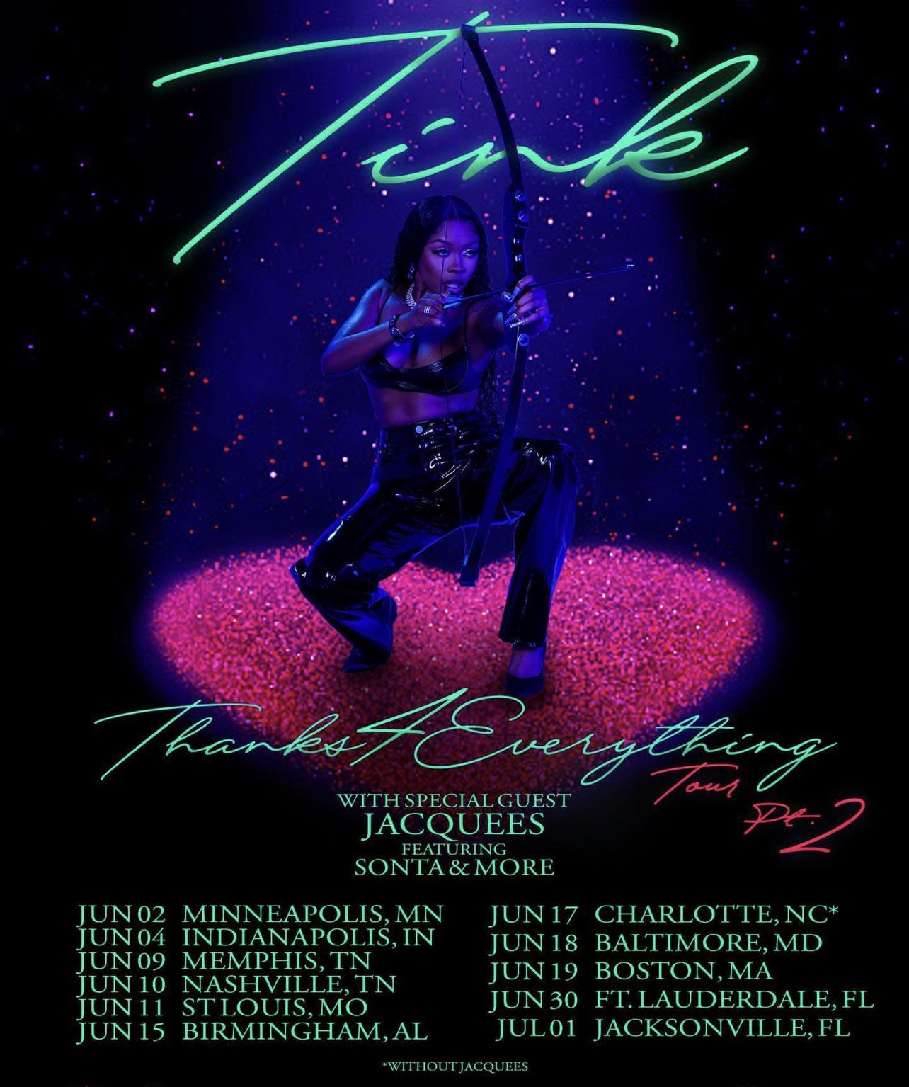 TINK Thanks 4 Everything Tour II on Jul 01, 20:00@LOCATION TO BE ANNOUNCED - Pick a seat, Buy tickets and Get information on TICKETS tickets.bhglabel.com