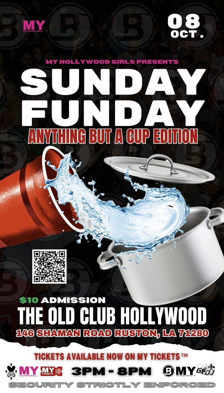 SUNDAY FUNDAY: THE DAY PARTY ANYTHING BUT A CUP EDITION on Oct 08, 15:00@THE OLD CLUB HOLLYWOOD (SHAMAN ROAD) - Buy tickets and Get information on MY TICKETS™ tickets.bhglabel.com