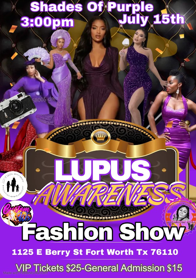 Lupus Awareness Fashion Show Shades Of Purple on juil. 15, 15:00@Warehouse on Berry - Achetez des billets et obtenez des informations surHBV Enterprises 