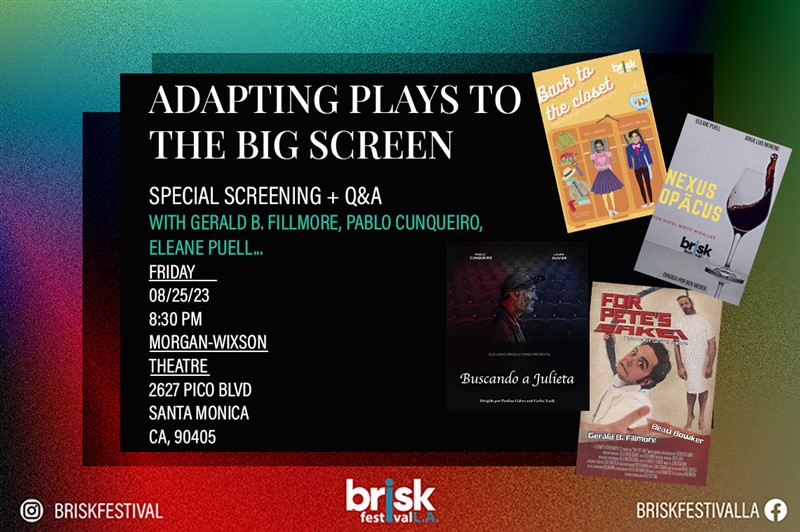 Workshop: Stage to the Screen
