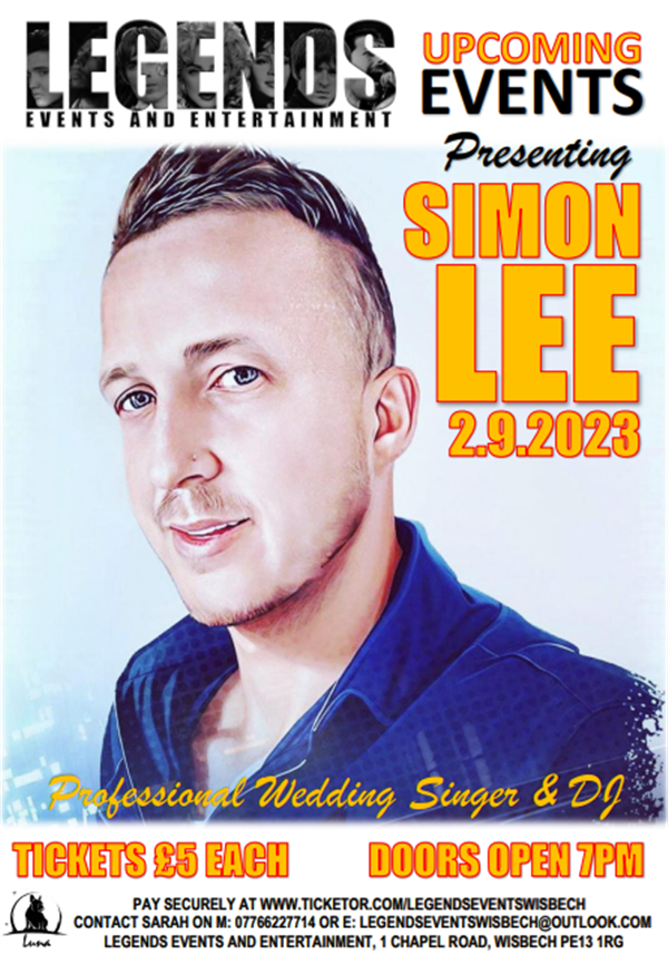 An Evening with Simon Lee