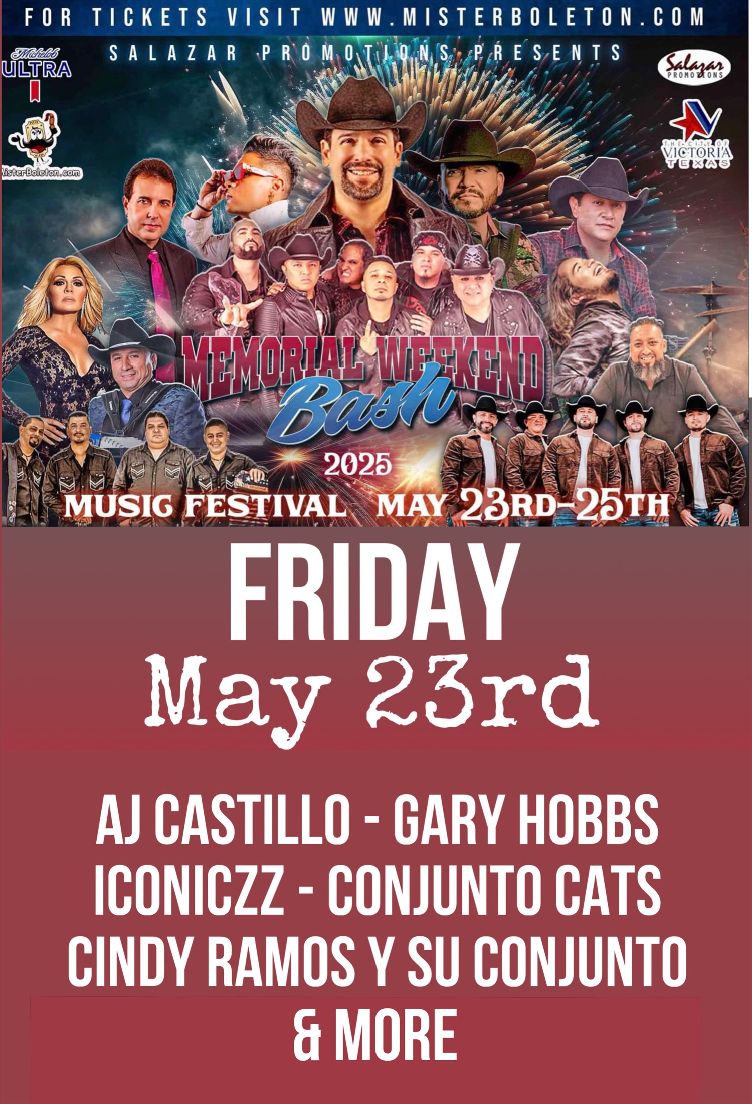 MEMORIAL WEEKEND BASH 2025 image