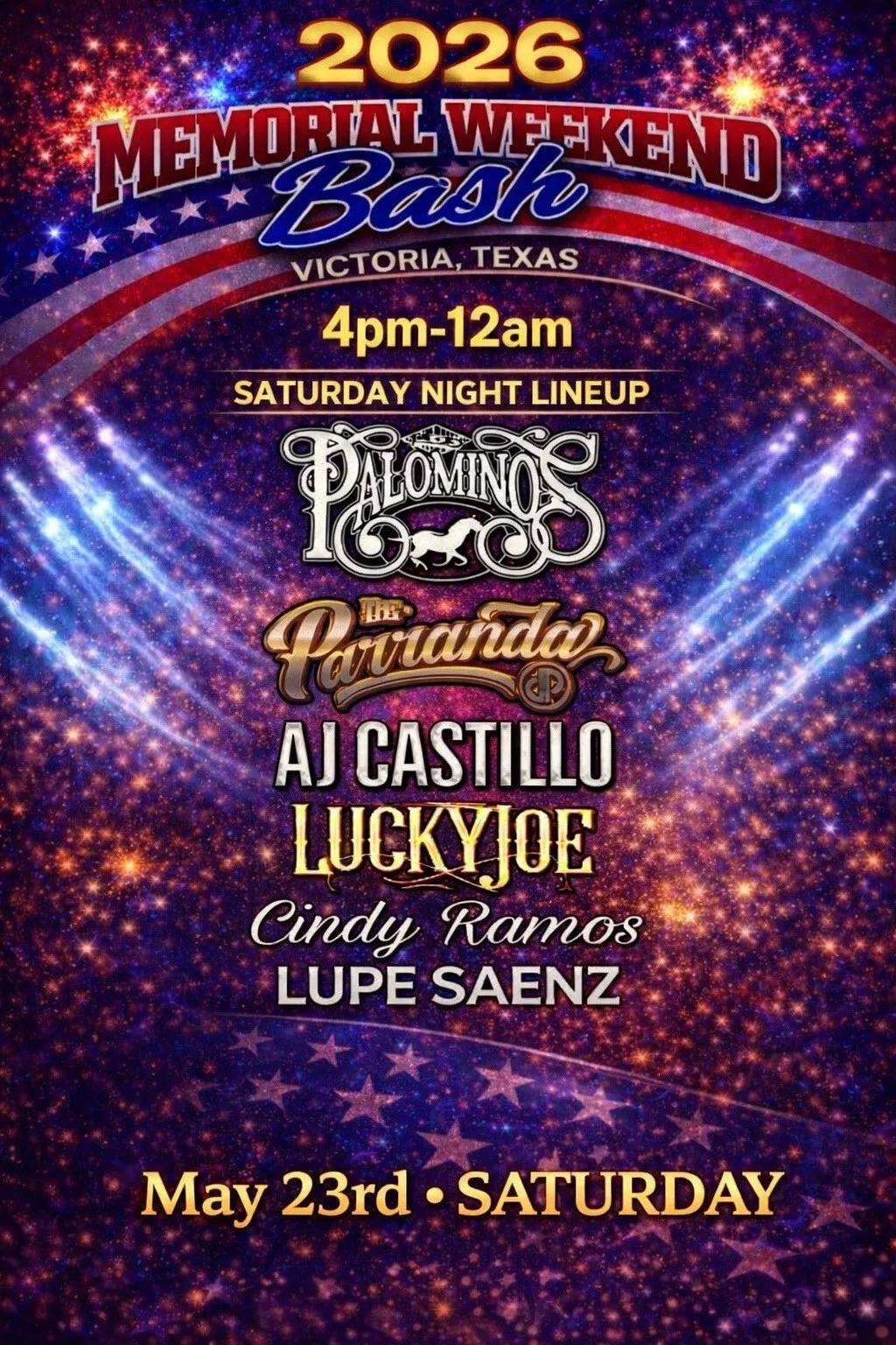 2026 MEMORIAL WEEKEND BASH image