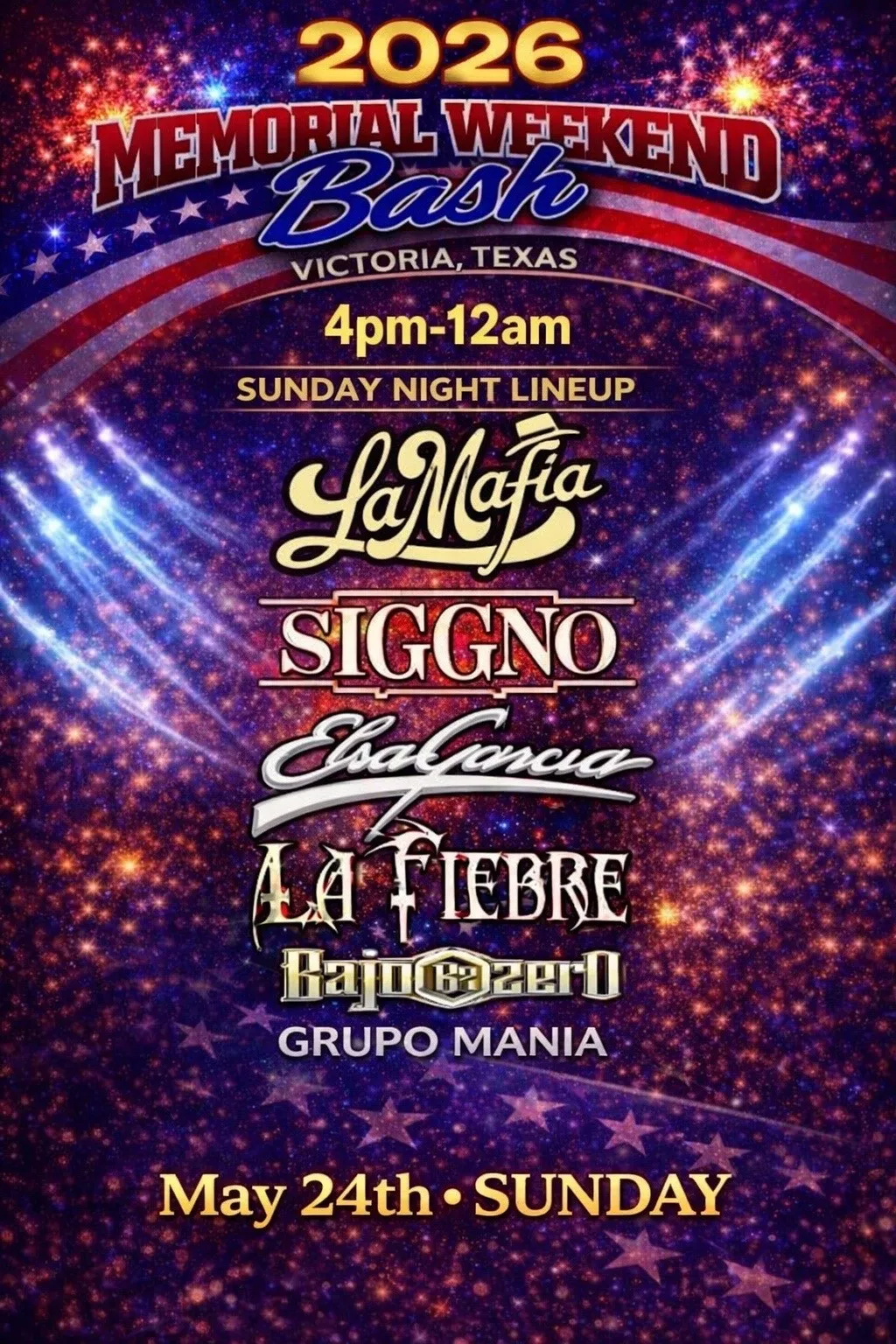 2026 MEMORIAL WEEKEND BASH image