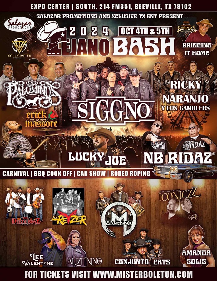 Get Information and buy tickets to Tejano Bash  on Mister Boleton