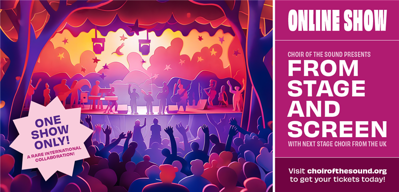 COTS and Next Stage Choir: From Stage and Screen--ONLINE ONLY!