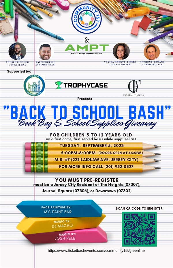 Back To School Bash (Green line)